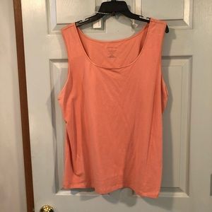 Basic light pink tank top